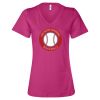 Women’s Relaxed Jersey V-Neck Tee Thumbnail