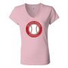 Women’s Jersey V-Neck Tee Thumbnail